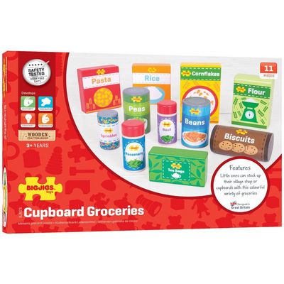 Bigjigs Toys Sada trvanlivých potravin