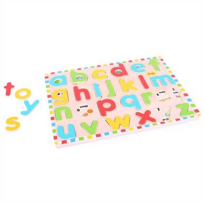 Bigjigs Toys Anglická malá abeceda s obrázky