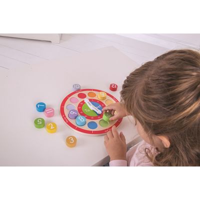 Bigjigs Toys Edukativní hodiny anglické