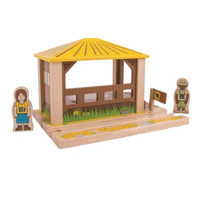 Bigjigs Rail Zastávka Safari