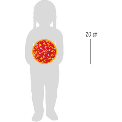 small foot Pizza s příslušenstvím