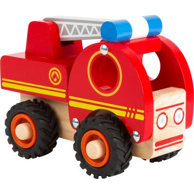 small foot Dřevěné hasičské auto s žebříkem