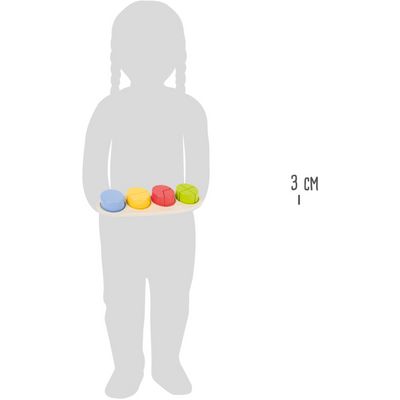 small foot Dřevěná edukativní tabulka zlomky