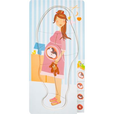 small foot Vrstvené puzzle těhotenství