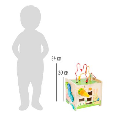 small foot Motorická kostka Králíček