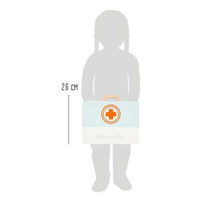 small foot Dětský doktorský kufřík pro malé zubaře 2v1