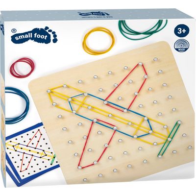 small foot Dřevěná deska Geoboard