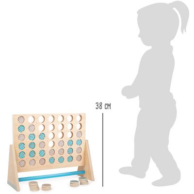 small foot Dřevěná hra Čtyři v řádku XXL