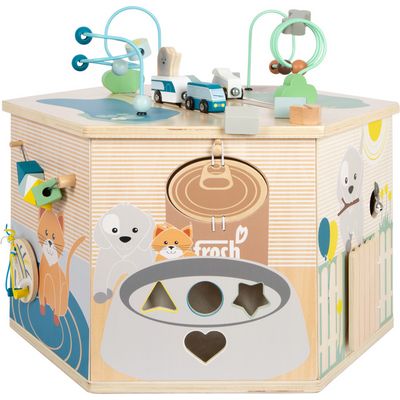 small foot Motorická interaktivní kostka Pets XXL