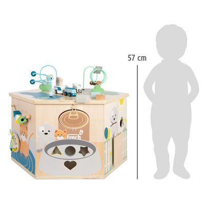 small foot Motorická interaktivní kostka Pets XXL