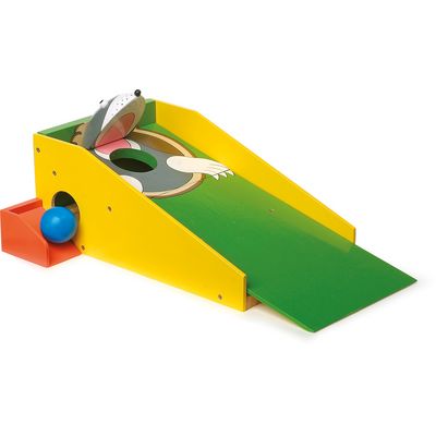 small foot Bláznivý minigolf Krtek otevřená pusa