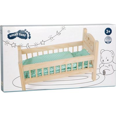 small foot  Dřevěná postýlka pro panenky přírodní