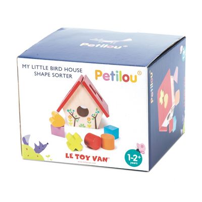 Le Toy Van Petilou Ptačí budka s tvary
