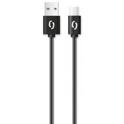 Datový kabel ALIGATOR POWER 3A, USB-C , 1m černý