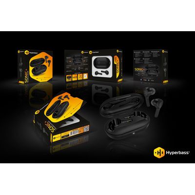 Hyperbass True Wireless Sonic+ sluchátka do uší s mikrofonem
