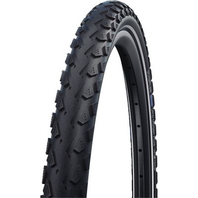 Schwalbe plášť LAND CRUISER Plus 24x2.0 Green PunctureGuard černá+reflexní pruh