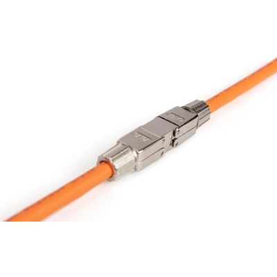 Masterlan spojka FTP cat 6A beznástrojová zařezávací, celokovová