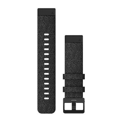 Garmin Řemínek QuickFit 20, nylonový, černý, černá přezka