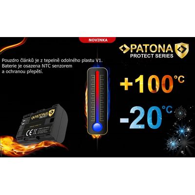 Patona PT12485 - Sony NP-FW50 1030mAh Li-Ion Protect