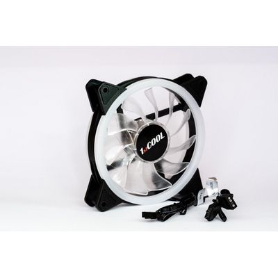 1stCOOL AURA EVO Dual Ring ARGB PWM ventilátor 12cm
