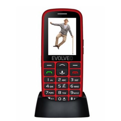EVOLVEO EasyPhone EG červený