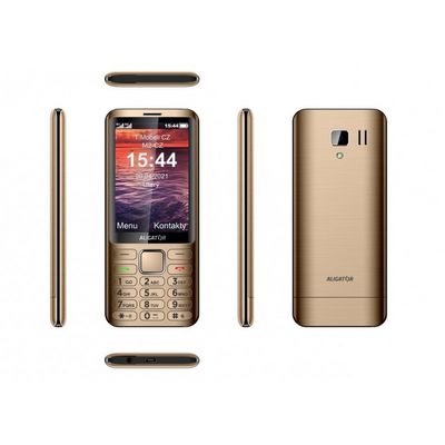 Aligator D950 Dual Sim zlatý