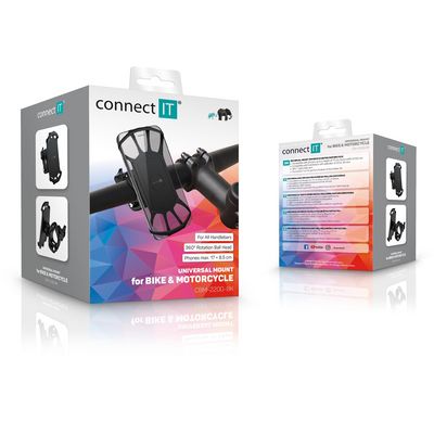 Connect IT OnBikez univerzální držák na kolo, černý