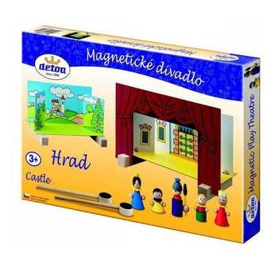 Detoa Dětské divadlo magnetické - Hrad