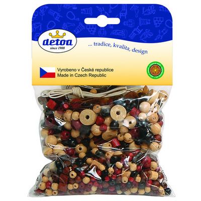 Detoa Mix perlí hnědo-přírodních 100g