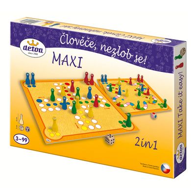 Detoa Člověče nezlob se maxi 2 in1