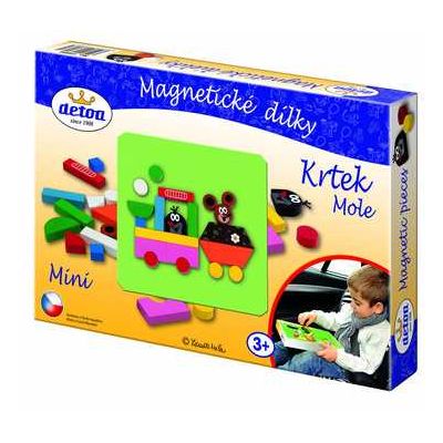 Detoa Magnetické dílky Krtek MINI