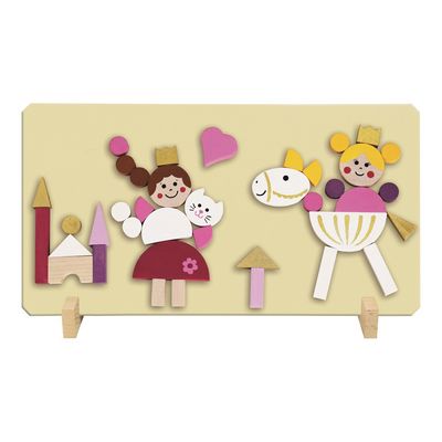 Detoa Magnetické puzzle princezny