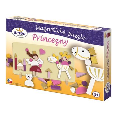 Detoa Magnetické puzzle princezny