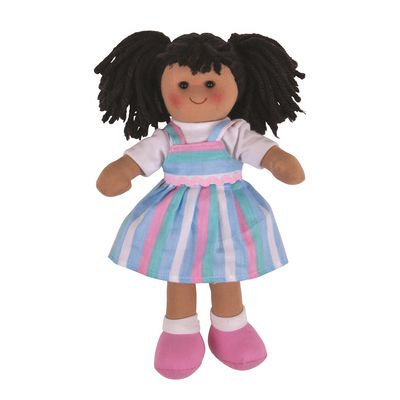 Bigjigs Toys Látková panenka Kira 28 cm