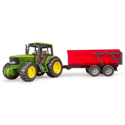 Bruder Traktor John Deere a sklápěcí valník