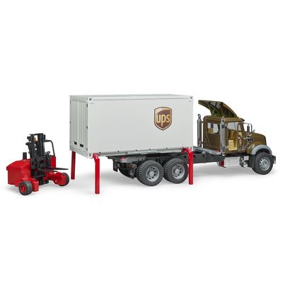 Bruder Nákladní auto Mack UPS s vysokozdvižným vozíkem