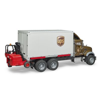 Bruder Nákladní auto Mack UPS s vysokozdvižným vozíkem