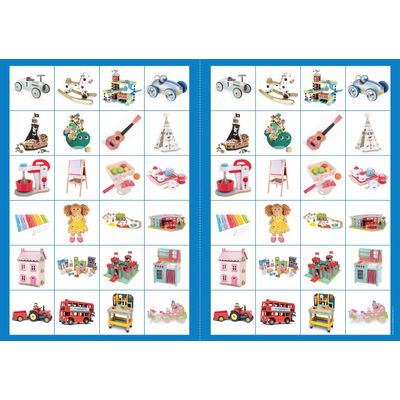 2Kids Toys Papírové pexeso dřevěné hračky