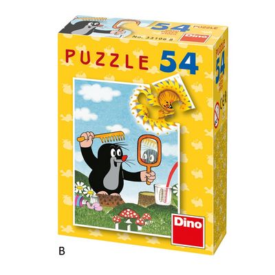 Dino Papírové puzzle Krteček 54 dílků