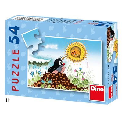 Dino Papírové puzzle Krteček 54 dílků