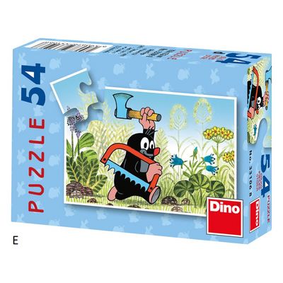 Dino Papírové puzzle Krteček 54 dílků