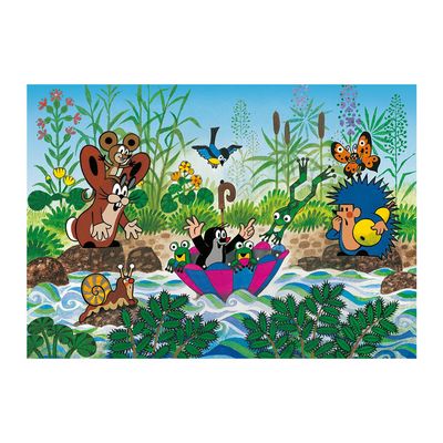 Dino Puzzle Krtečkova plavba 100 dílků