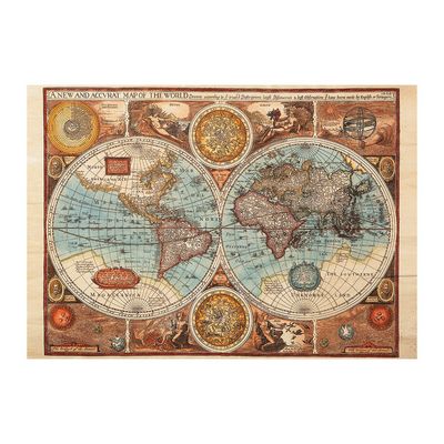 Dino Puzzle Mapa světa z roku 1626 - 500 dílků