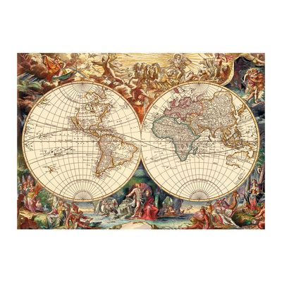 Dino Puzzle Historická mapa 1000 dílků