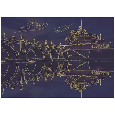 Dino Puzzle neonové Andělský hrad 1000 dílků