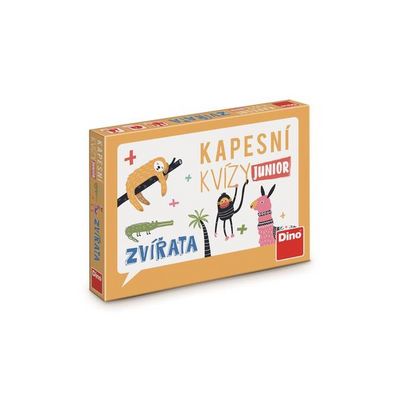 Dino Kapesní kvízy JUNIOR Zvířátka