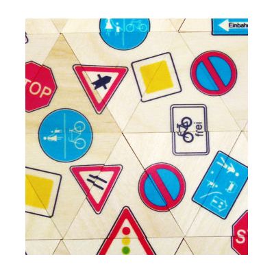 Hess Puzzle mozaika Dopravní značky 24 dílků