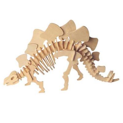 Woodcraft Dřevěné 3D puzzle Stegosaurus velký