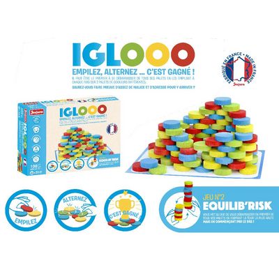 Jeujura IGLOOO 100 dílků