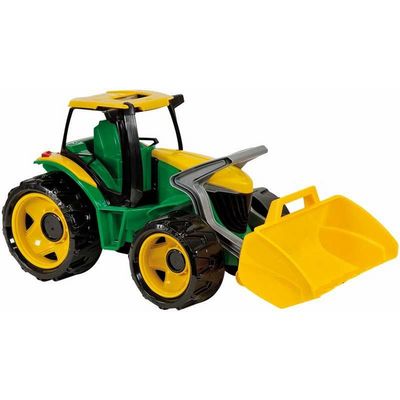 Lena Traktor se lžící zeleno žlutý